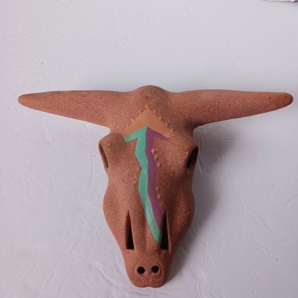 Southwestern Terra Cotta Skull